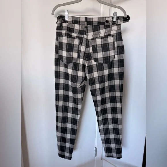 YoungLA Men’s Checkered Black and White Pants - Picture 3 of 4